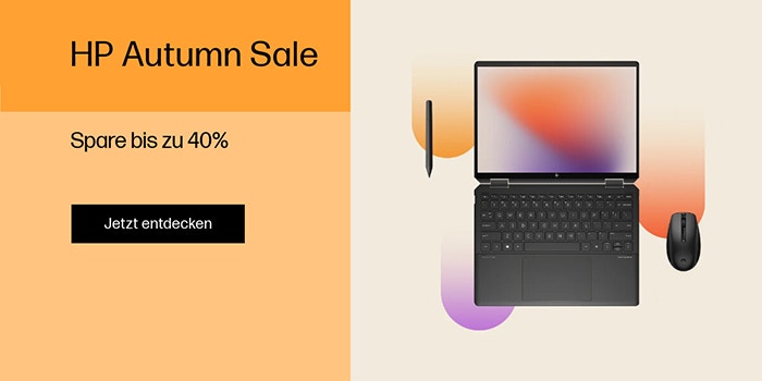 Bis zu 40% Rabatt im HP Autumn Sale
